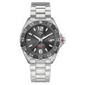 Tag Heuer Formula 1 Silver Stainless Steel Black Dial Automatic Watch for Gents - WAZ2011BA0842. 