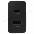 Original Samsung 35W Power Adapter Duo Pd Charger Fast Charging Adapter For GALAXY Note 20 S10 20 S21 S22 Ultra For tab S7 S8+. 
