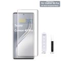 Tecno Camon 40 Pro UV Glass Liquid Glue Tempered Glass Screen Protector For Tecno Camon 40 Pro - Transparent. 