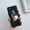 For Tecno Pova Neo Case Phone Cover LE6h Silicone Cases Letter Girls Pattern Fundas for Tecno PovaNeo LE6 Soft TPU Black Bumper. 