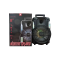 KTS-1175 Speaker 8inch Speaker Music Speaker Portable Rechargeable Speaker Wireless Speaker Bluetooth Speaker With Mic Speaker Super Loud Woofer Speaker Loud Speaker Rechargeable Mp3 8 Inch Speaker FM Radio USB and Memory Card Supported Speaker. 
