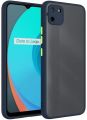 For Realme C11 - High Quality Matte PC Back Soft TPU Frame Shockproof Color Button with Camera Protection Lens Protection Camera Protective Back Cover Case For Realme C11. 