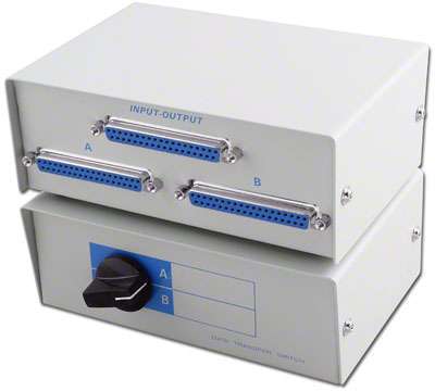 2-Way%20Printer%20A/B%20DB25%20Parallel%20Printer%20Rotary%20Switch%20Box,%20Metal%20(SB-001)%20-%20Image%202