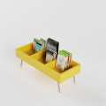 Landry Low Profile Bookcase Natural – Pillowfort Book Organiger Wooden Cubies. 