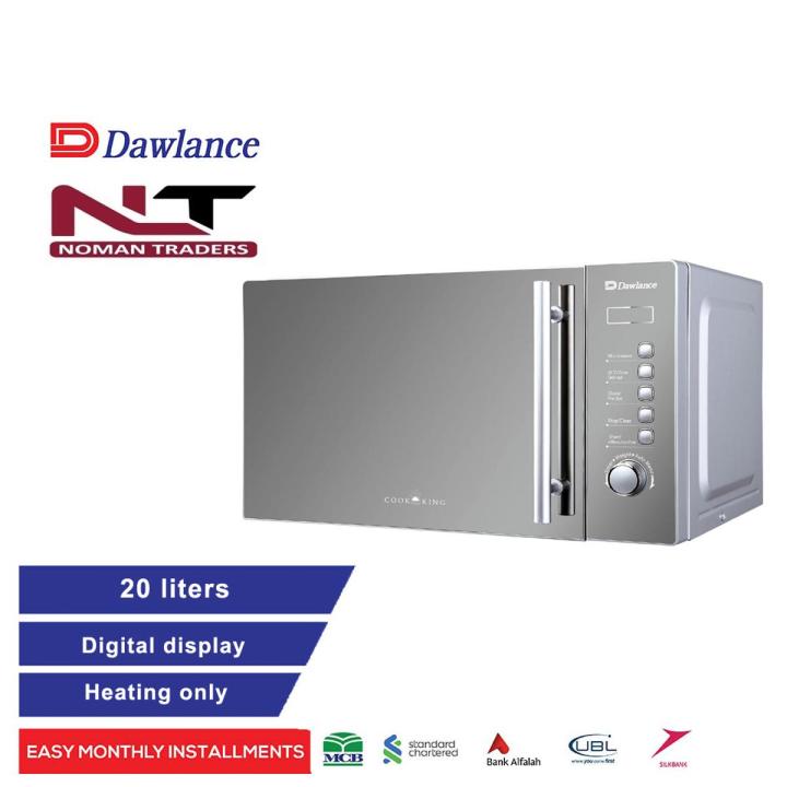 Dawlance Microwave - DW-295 - Digital Panel 20Liters - Silver