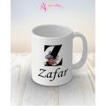 Zafar name mug. 