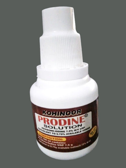 PRODINE SOLUTION 50 ML IODINE 7.5 % W/V USP