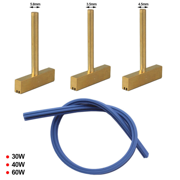 T Soldering Iron Tips Solder Tip with free Hot Press Rubber Strip for LCD Screen Flex Cable Repair