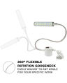 360° Flexible LED Sewing Machine Light – Ultra Bright 20 LEDs. 