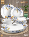 Melamine Dinner set ARKON- Motif 72 Pieces. 