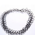 Vintage Hippy Stretch Tattoo Choker Necklace Bracelet Elastic Chocker Henna New. 
