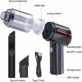 3 in 1 Car Mini Vacuum Cleaner with Blower Wireless Portable Rechargeable Handheld High Power Suction Vacuum Cleaning Machine for Home Car Computer Keyboard Cordless Air Blowing Dusting by umair zone. 