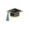 Things to friends Lang pin metal flip MPH M 2024 graduation season brooch mortar board BSCHA degree enamel badge graduation ceremony. 
