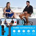 K9 Microphone for Type-C Phone, Plug-Play Wireless Mic with 2 Microphone for USB-C Android Phone Video Recording, Interview, Vlog, Auto Sync and Noise Reduction. 