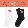 Anime Chainsaw Man Cosplay Socks Pochita Black White Soft Summer Sport socks. 