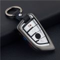 Hard zinc alloy Car Key Case Cover For BMW X1 X3 X4 X5 X6 F15 F16 F48 G30 G38 525 540 730 740 1 2 5 7 Series 218i. 