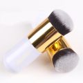 Chubby Pier Foundation Brush, Flat Cream Makeup Brushes, Professional Cosmetic Makeup Brush. 