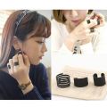 I Love You Key to Heart Couple Necklace For Girls & Boys with New Arrival Color Black Three-piece Opening Ring For Women Men Simple Alloy Black Matte Frosted Open Ring Gift /necklace for girls /necklace for women /rings for girls /ring  for girls stylish. 