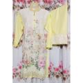 2 piece stitched linen dress for girls .new style, new design. 