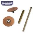 Door Hole Cover Door Hole Cover Plate Rustproof Corrosion Resistant Easy Installation Round Filler Home Security Deadbolt Hole Cover. 