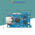 Type-C USB Port TP4056 Lithium Battery Charging βoard 5V 1A 18650 Lithium Battery Charger Module Charging βoard With Protection. 