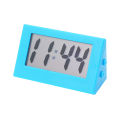 Mini LCD Digital Clock Portable Table Electronic Clock For Living Room Bedroom Decor Home Office Desktop Time Display Mute Clock. 