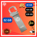 HP USB 32GB 64GB 128GB Flash Drive 3.0/2.0 Metal Body High Speed Flash Memory High Quality USB Drive + Free OTG Adapter Micro [1 YEAR WARRANTY]- Best HP Metal USB Pen Drives. 