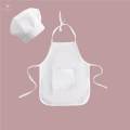 2 Pieces Baby Chef Apron and Hat Infant Baby Chef Costume Kids Costumes Set. 