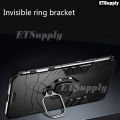 Ring Phone Case Realme Note 50 Armor Adsorb Anti-Fall Kickstand Shockproof Full Back Cover Housing for Realme Note 50 Case. 