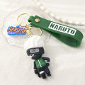 Cross border naruto keychain cartoon two-dimensional pendant schoolbag small gift wholesale anime keychain cute. 