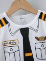 Real Boss By Rich Man Toddler Boys Letter Graphic Tee & Track Shorts - Tshirts For Boys / Tshirts For Girls. 