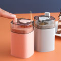 Creative Toothpick Holder Automatic Toothpick Dispenser Wheat Straw Toothpicks Container. 