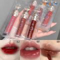 Moisturizing Hydrating Lasting Glass Lip Gloss/ Waterproof No-stick Cup Liquid Lipstick/ Natural Mirror Water Light Lip Glaze. 