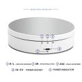 360 Degree Round Rotating Turntable Display Stand Photography Accessories Studio Photo Background Stand (White). 