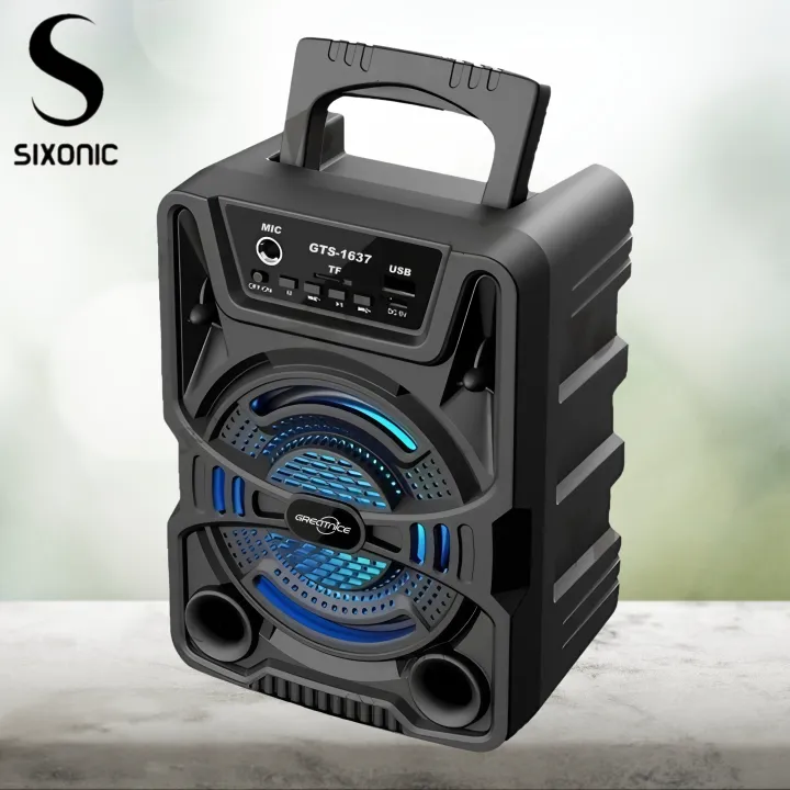 Sixonic%20GTS%201637%20/%201638%20Portable%20Rechargeable%20Wireless%20Bluetooth%20Speaker%20with%20Microphone%20%E2%80%93%20Best%20for%20Small%20Gatherings%20High%20Quality%20Stereo%20Sound,%20Big%20Woofer%20Mp3%20Speaker%20FM%20Radio%20USB%20Memory%20Card%20Supported%20-%20Image%203