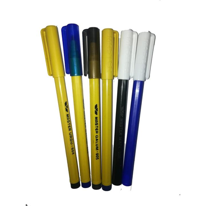 Blue black cut marker  blue black Round shape marker 6 pcs