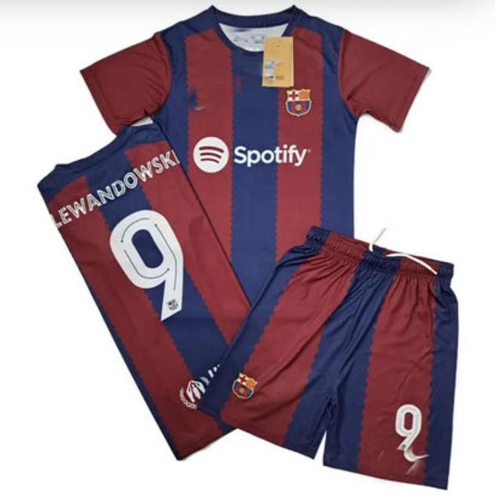 New Export quality Lewandowski football kit for boys