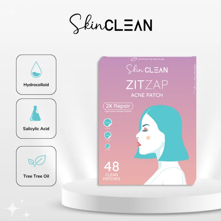 SKINCLEAN%20(48%20Count)%20Pimple%20Patches%20Acne%20Hydrocolloid,%20Clear%20Blemish%20Stickers,%20infused%20with%20Salicylic%20Acid%20&%20Tea%20Tree%20Oil,%20Waterproof,%20Mighty%20Miracle%20Face%20Patch,%203%20sizes%20(8-10-12mm)%20-%20Image%203