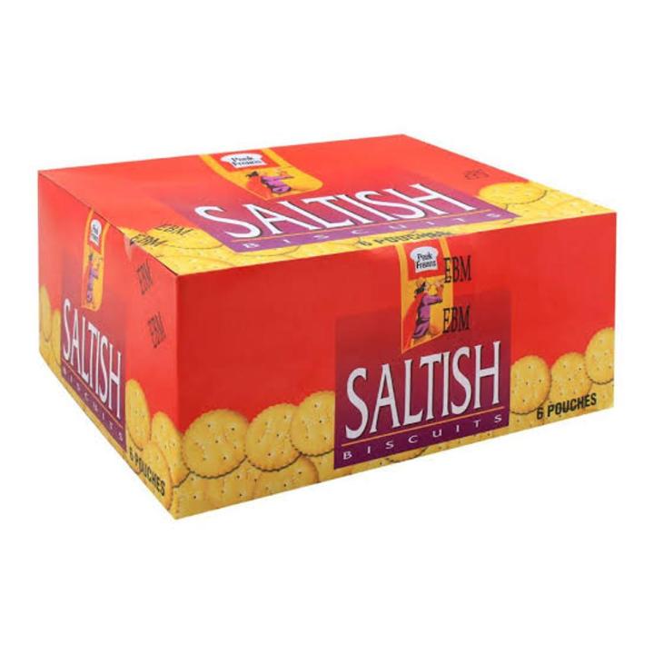 Saltish Biscuits Half Roll 1 Box 6 Pcs