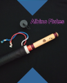 D sharp medium scale side blown bamboo flute Bansuri. 