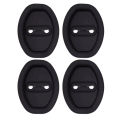 4pcs Silicone Car Door Lock Buckle Anti-collision Protective Cover Accessories. 