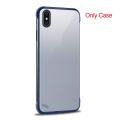 Samsung Galaxy A30 Frameless Case PC Case Hard Transparent Matte Back Cover For Samsung Galaxy A30 Phone Case - Red. 
