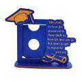 Wooden Graduation Picture Frame 3d Graduation Photo Frame for Graduation Party Decoration Gift Grad Hat Diploma Desktop Picture Display Frame Wooden Grad Theme Photo Frame. 