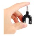 Sounce Audio Jack Headphones with mic, 3.5 mm Jack Splitter 2 Male 1 Female Black (U-Shape)3.5mm U Shape Sound Stereo TRRS Audio Splitter Earphone Jack Adapter 1 Male To 2 Female Stereo Converter For Mobile/PC. 