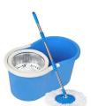 360 Degree Heavy Quality Spin Mop With Double Bucket Dry Heavy Duty. 