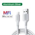 UGREEN USB A to Lightning Braided Cable, MFi Certified iPhone Charging Cable - 1M/2M, Compatible with iPhone 13/13 Pro/13 Mini, iPhone 12/12 Pro/12 Pro Max, iPhone 11, MacBook, iPad, AirPods Pro. 