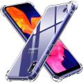 Samsung A10 Back Cover Transparent Soft Silicone Crystal Clear Case For Samsung Phone. 