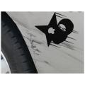 Car scratch Customized Coverup Ninja Decal Sticker 5 Inches. 