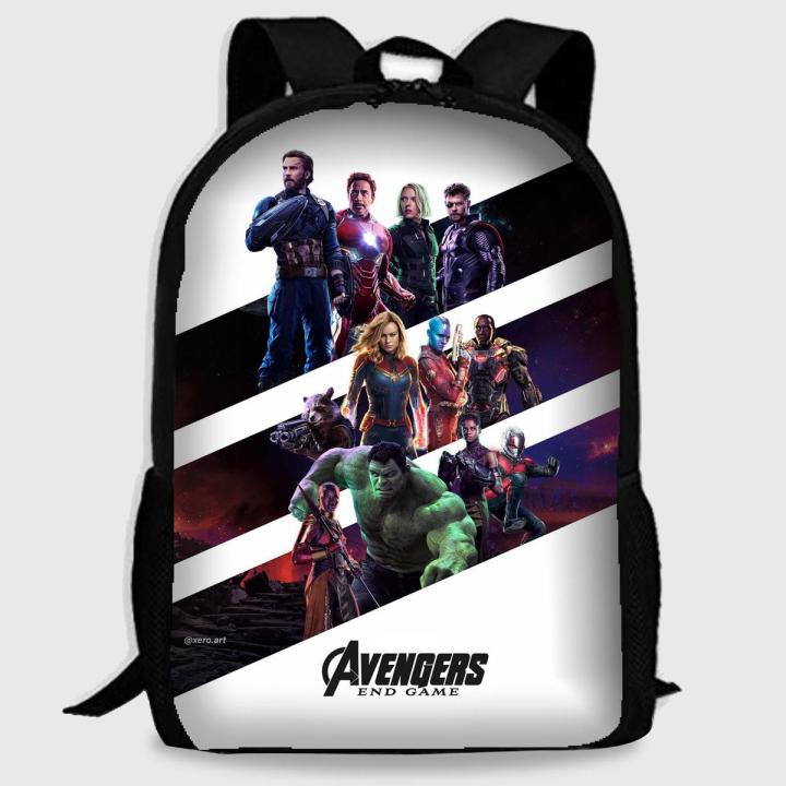 Backpack Deals Avengers Endgame School Bags Marvel Avengers