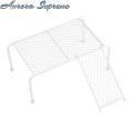 Grid Shelves Hollow Design Rutin Chicken Cage Stand Platforms with Climbing Ladder. 